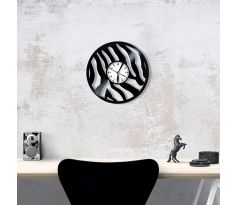 Zebra hodiny z lp