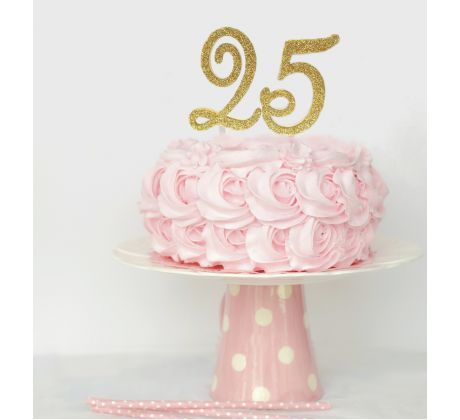 Zapichovacie čísla glitrové 2