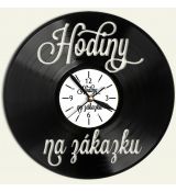 Hodiny z lp platne - tovar na zákazku