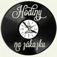 Hodiny z lp platne - tovar na zákazku