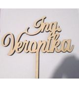 Drevený zápich Ing. Veronika