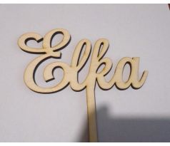 Zápich drevený Elka