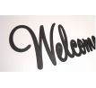 Drevený nápis Welcome - dekorácia na stenu