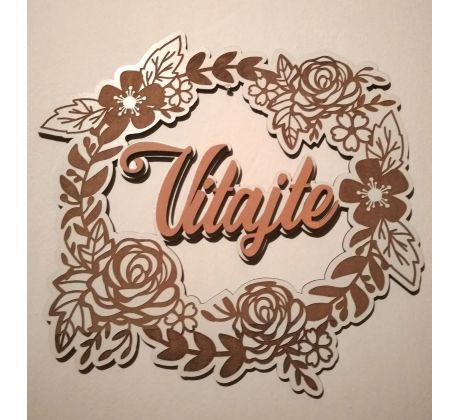 Tabuľka s nápisom - Vitajte2