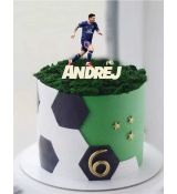 Futbalista Messi na tortu