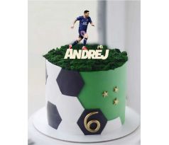 Futbalista Messi na tortu
