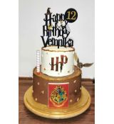 Dekorácia na tortu Happy Birthday - Harry Potter