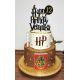 Dekorácia na tortu Happy Birthday - Harry Potter