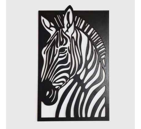 Zebra - vyrezávaný obraz copy