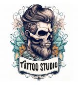 Tlač firemného loga tetovací salón s vlastným názvom