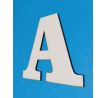 Písmená na stenu biele z HDF dosky - tlačené