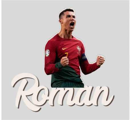 Ronaldo na tortu zápich s menom