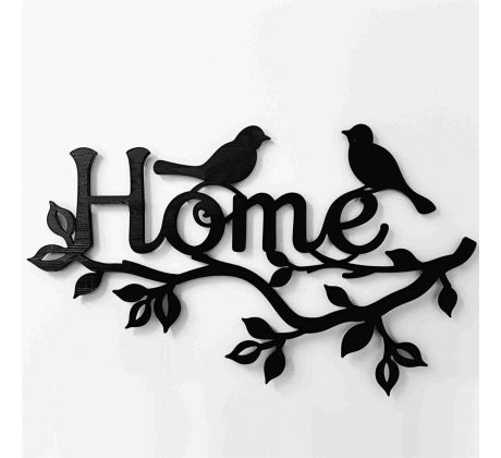 Dekorácia HOME na stenu