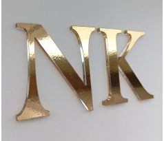 Zlaté písmená a nápisy na mieru