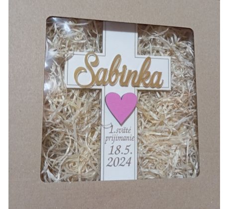 Darček na prvé sväté prijímanie kríž