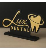 3D logo na podstavci personalizované