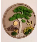 Machový obraz strom3