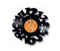 Vinylové hodiny Love Time